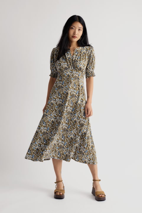 Fenil Empire Line Midi Dress Image