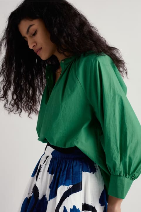 Moor Grass A-Line Shirt