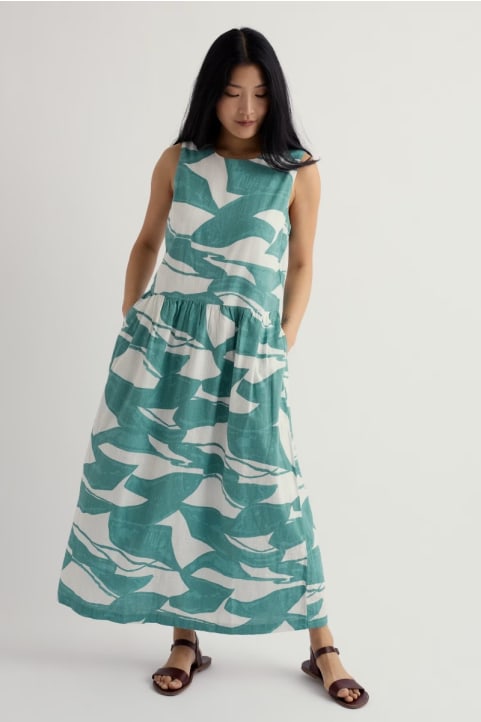 Brouse Sleeveless Dress in Organic Cotton