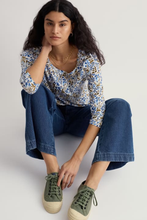 Penhollow Top in Organic Cotton Jersey Image