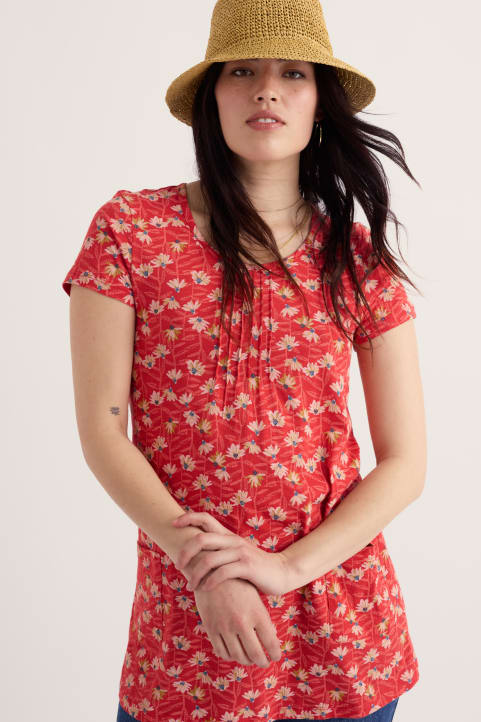 Busy Lizzy Short Sleeve Tunic