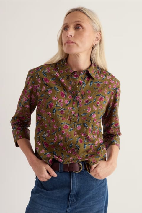 St Keverne Yarn-Dyed Shirt