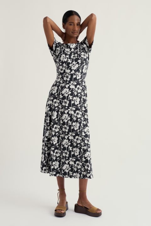 Mirva Midi Jersey Dress Image