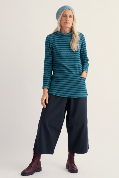 Mawgan Porth Jacquard Jersey Tunic