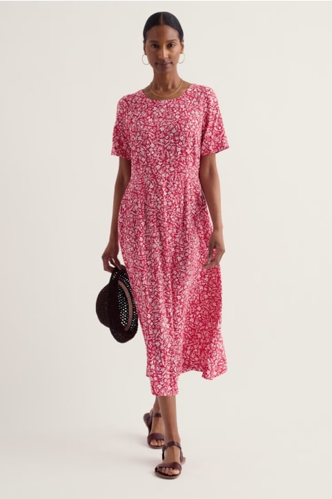 Tilly Short Sleeve Midi Dress