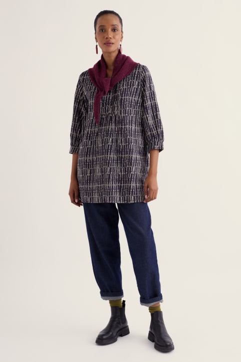 Lerryn Printed A-Line Tunic