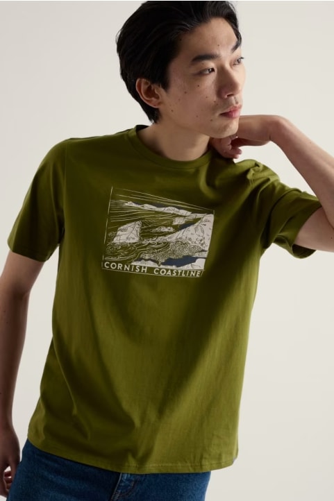 Men's Midwatch Organic Cotton T-Shirt Image