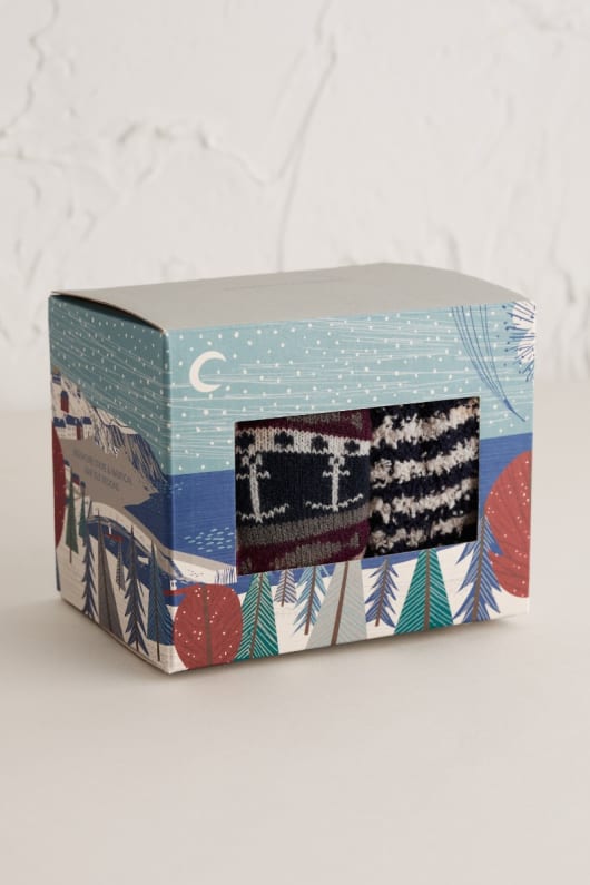 Gift Pack of Men's Cosy Socks