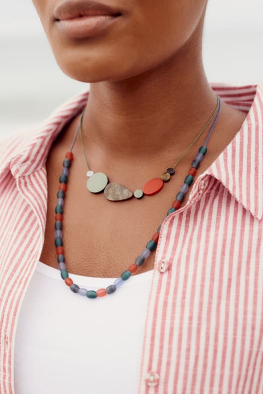 Warm Stones Necklace