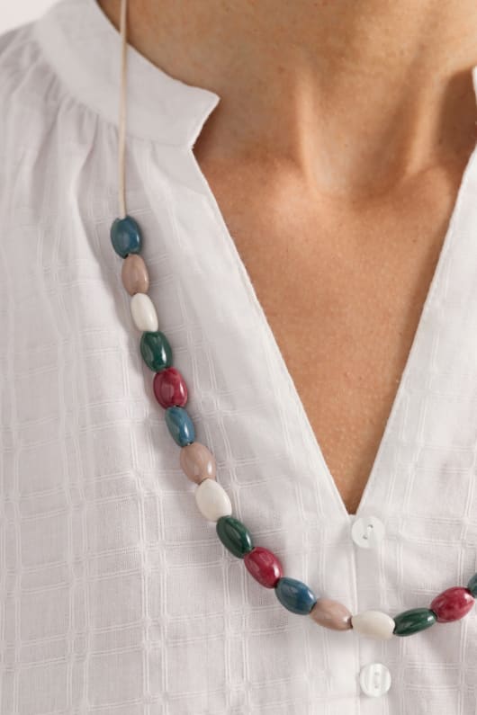 Ellick Beaded Necklace