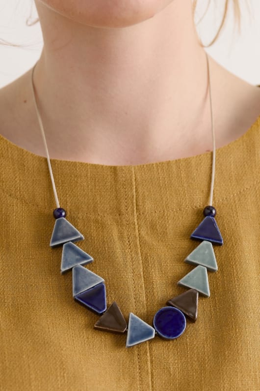 Whear Geometric Bead Necklace