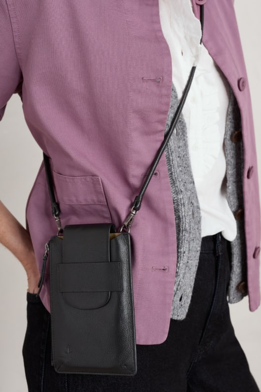 Kelsey Leather Phone Wallet