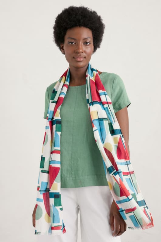 Ballard Point Cotton Scarf