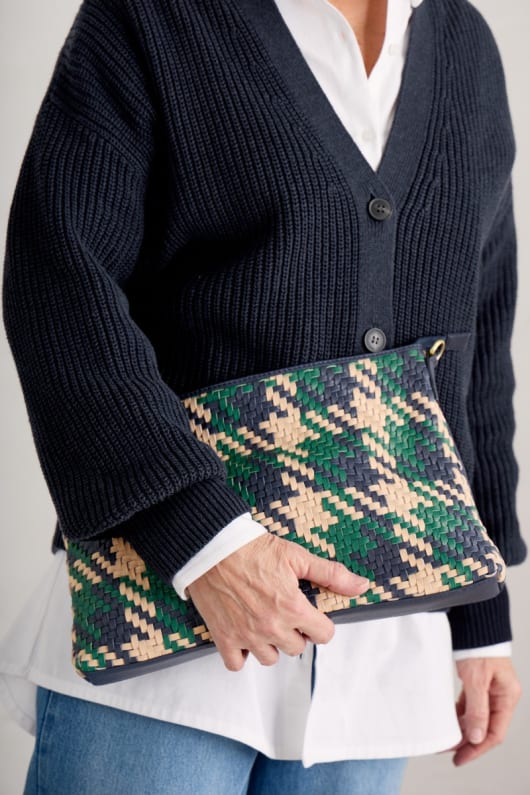 Cornelly Woven Leather Bag