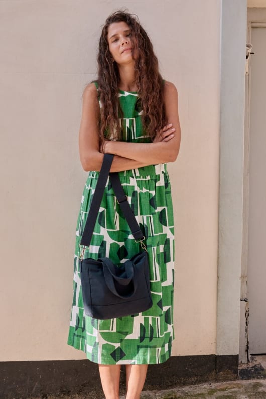 Skyflow Organic Cotton Canvas Cross Body Bag