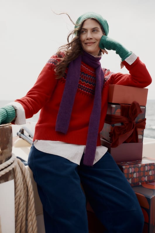 Minimalist Fluffy Scarf