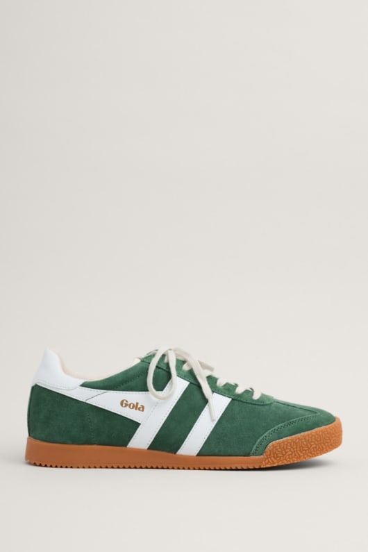 Gola Elan Trainers - Evergreen and White