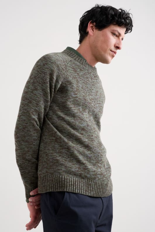 Men's Neot Knitted Cotton Jumper