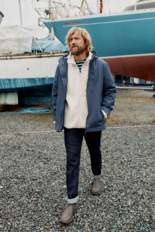 Men's Porthperran Waterproof Coat