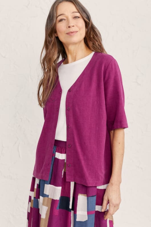 Birdwatching V-neck Top