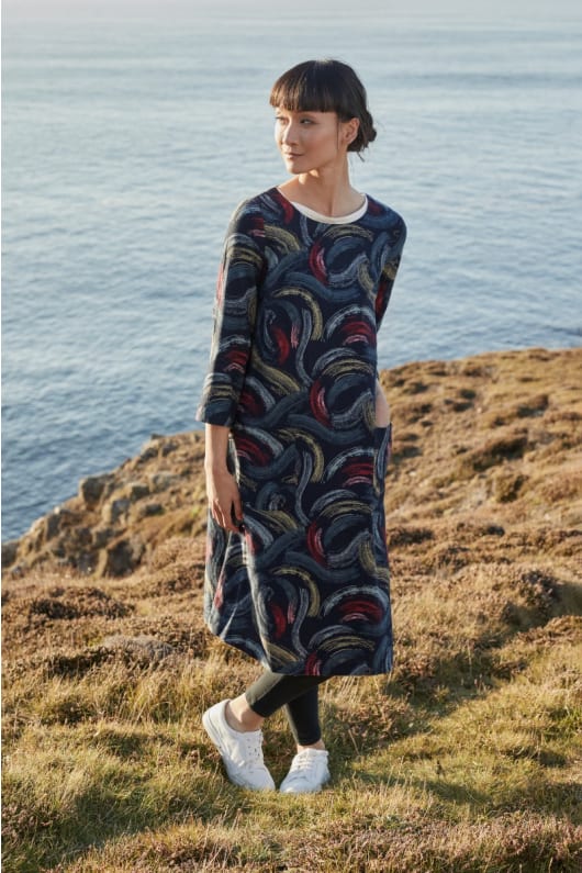 Peak Harvest A-line Dress