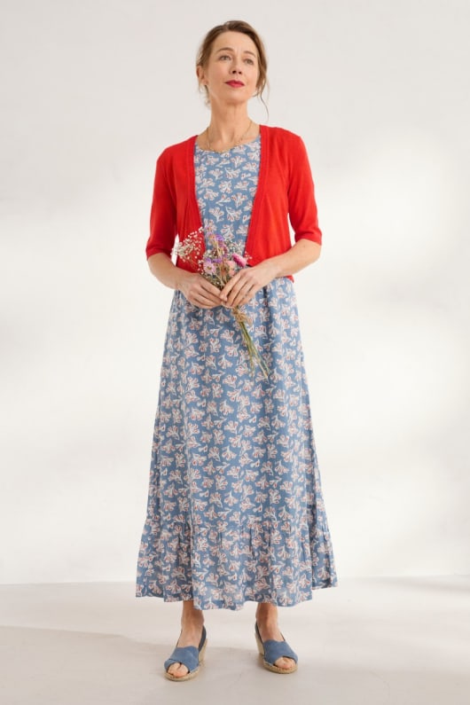 Clarion Sea Tiered Dress