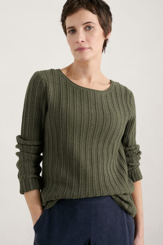 Sandy Path Organic Cotton Jumper
