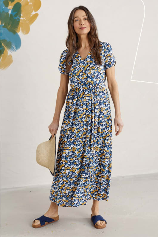 Sycamore Branch Tea Dress