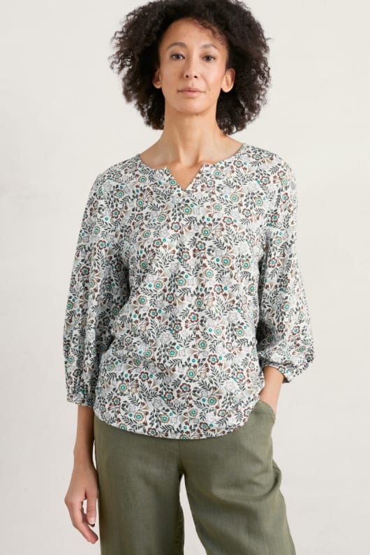 Crayon Blouson Sleeve Top