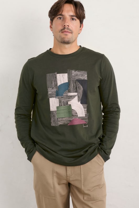 Men's Pipers Pool Long Sleeved Top