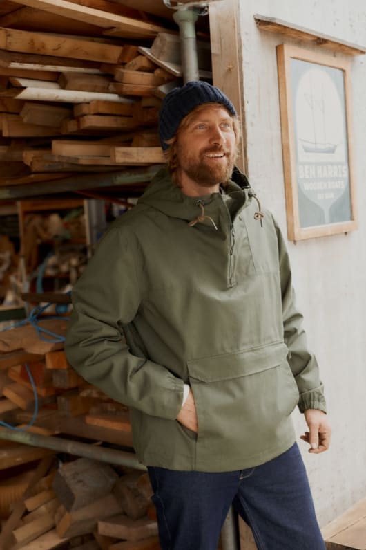 Men's Anchor Watch Waterproof Smock