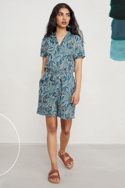 Cutwater Linen Playsuit