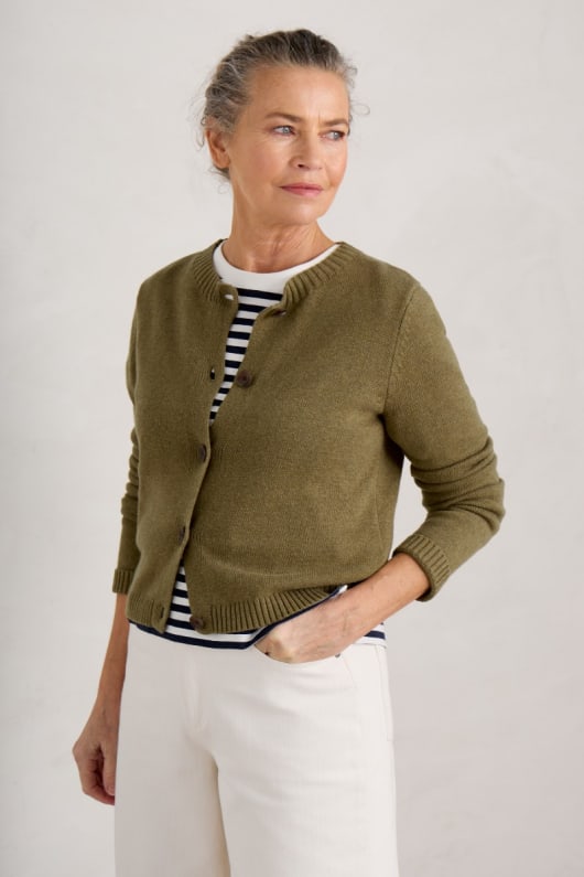 Wheal Pool Organic Cotton Cardigan