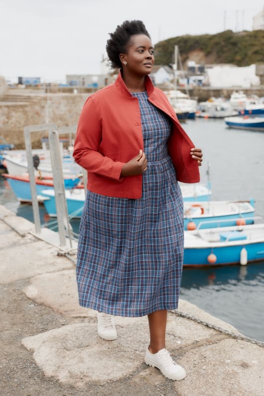 Cloudscape Midi Dress