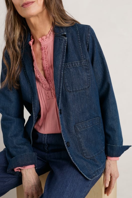 Willow Carr Denim Blazer