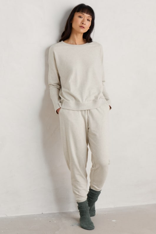 Night Air Organic Cotton Cuffed Joggers