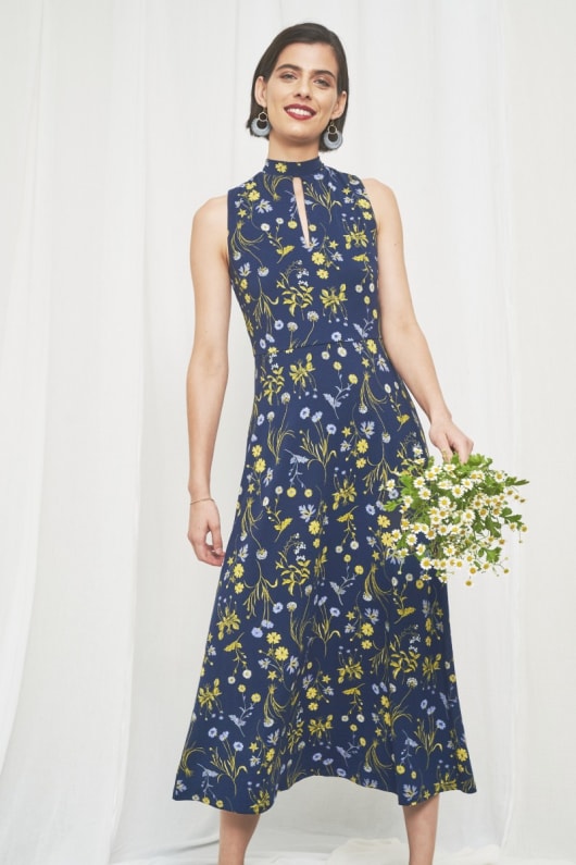 Silene Sleeveless Jersey Dress