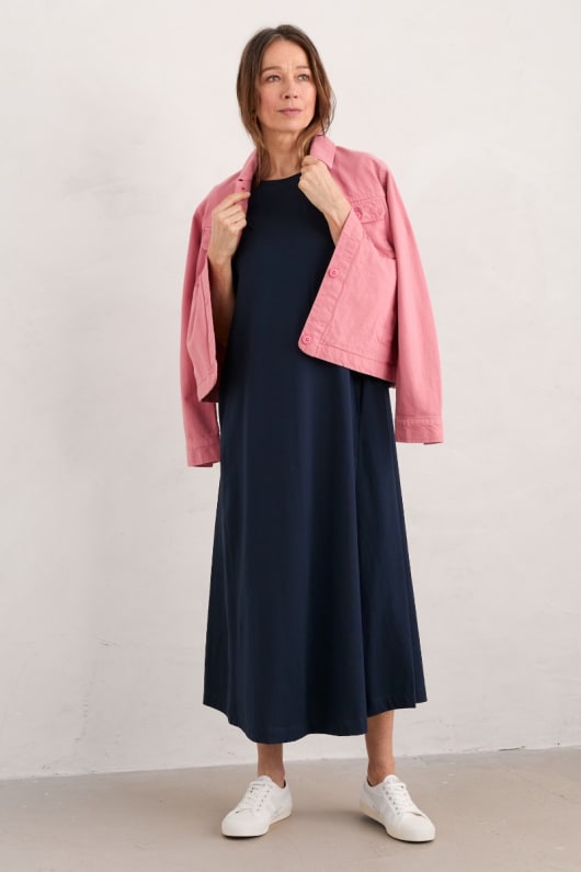 Ivey T-Shirt Dress in GOTS-Certified Organic Cotton Jersey