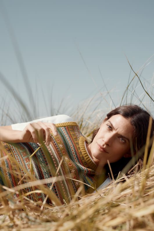 Cove Cottage Fair Isle Knitted Vest