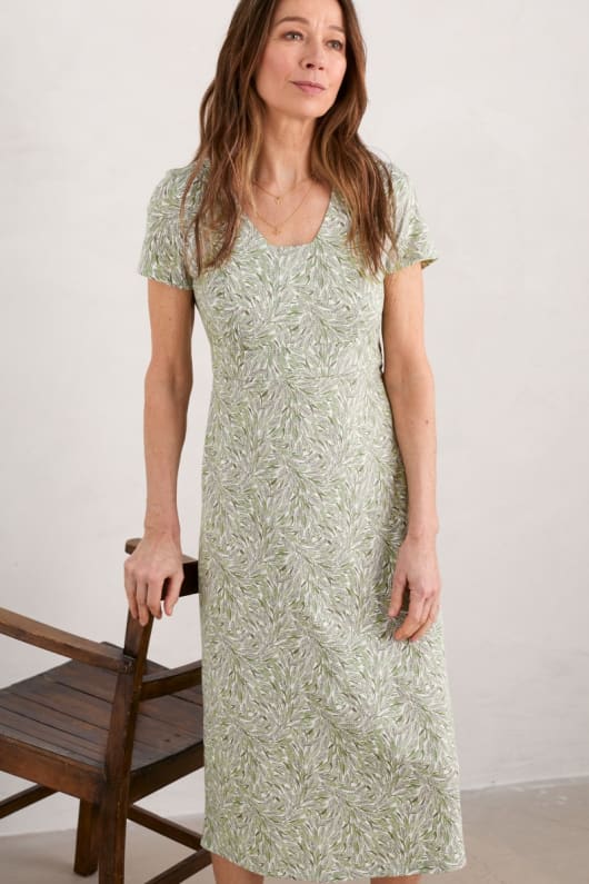 Wildlands Jersey Midi Dress