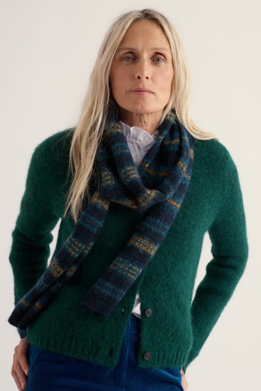 Minimalist Fluffy Scarf