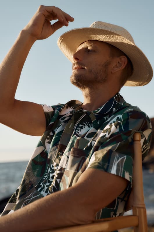 Men's Taran Woven Paper Hat