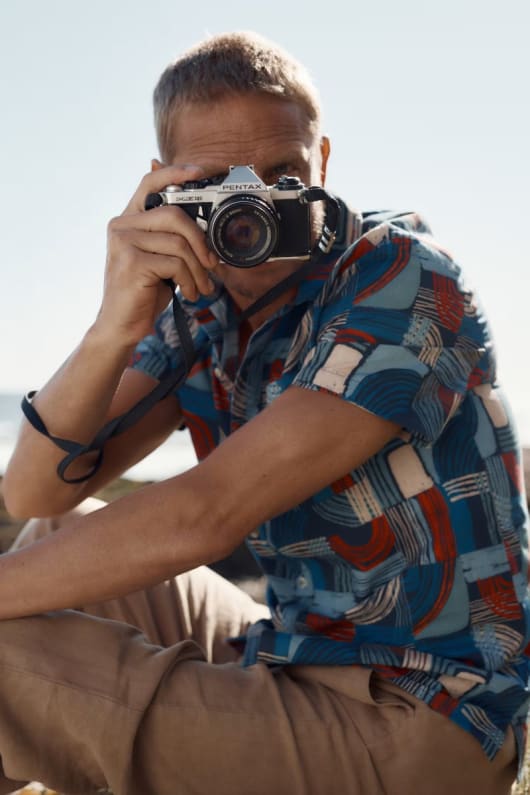 Men's Godrev Poplin Short Sleeve Shirt