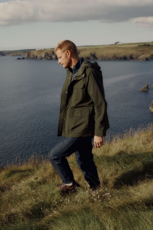 Men's Porthcurno Waterproof Jacket