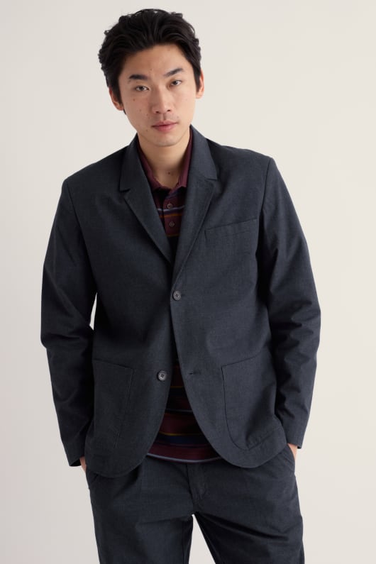 Men's Treloyan Blazer Model Image