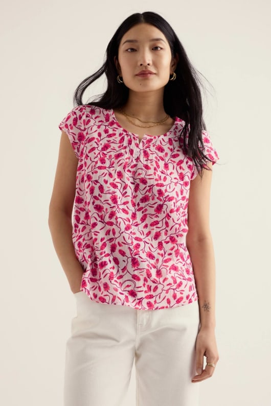 Garden Gate Cotton Top