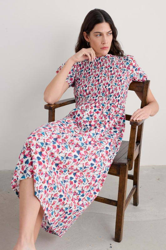 Meadowsweet Short Sleeve Dress