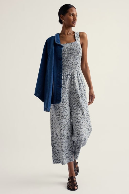 Waxwing Jersey Wide Leg Jumpsuit