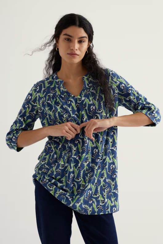 Sithney Tunic in GOTS-Certified Organic Cotton Jersey