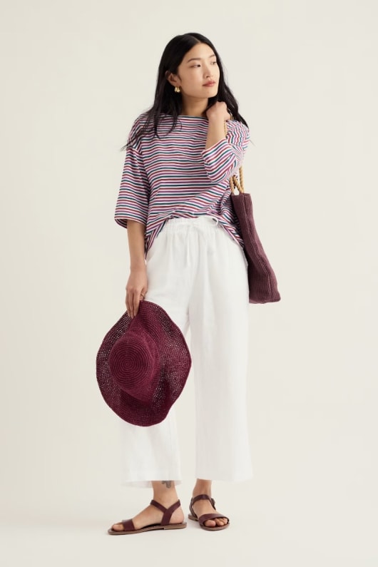 Tremayne Quay Jersey Top in GOTS Organic Cotton